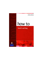 Harmer Jeremy. How to Teach Writing.pdf